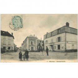 95 MARINES. La Gendarmerie 1906