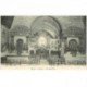 carte postale ancienne 95 MERIEL. L'Eglise vers 1900 intérieur