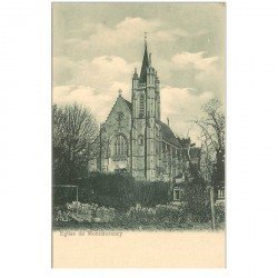 carte postale ancienne 95 MONTMORENCY. Eglise vers 1900