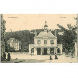 carte postale ancienne 95 MONTMORENCY. La Gare