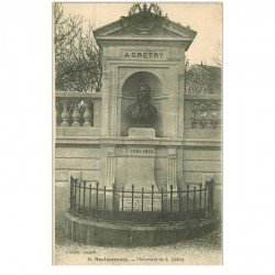 carte postale ancienne 95 MONTMORENCY. Monument Gréty