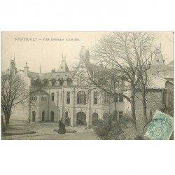 carte postale ancienne 95 MONTSOULT. Villa Béthanie 1906