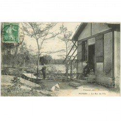 carte postale ancienne 95 MOURS. Le Roi de l'Ile 1923