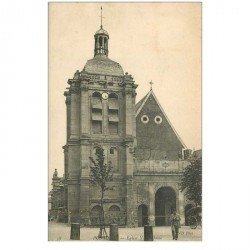 carte postale ancienne 95 PONTOISE. Eglise Notre Dame 1905