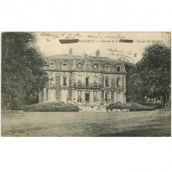 carte postale ancienne 95 SAINT LEU. Le Château de la Chaumette 1917