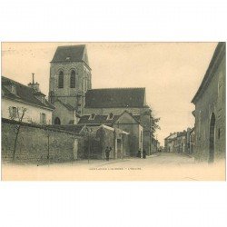 carte postale ancienne 95 SAINT OUEN L'AUMONE. L'Eglise