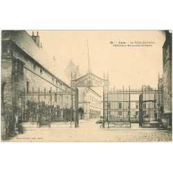 carte postale ancienne 02 LAON. Palais de Justice 1904