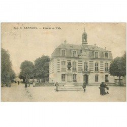 carte postale ancienne 95 SANNOIS. Hôtel de Ville 1925
