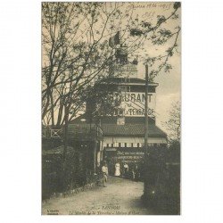 carte postale ancienne 95 SANNOIS. Le Vieux Moulin de la Terrasse Hont 1915