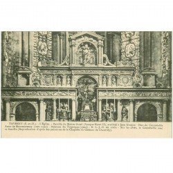 carte postale ancienne 95 TAVERNY. L'Eglise Retable du Maitre Autel