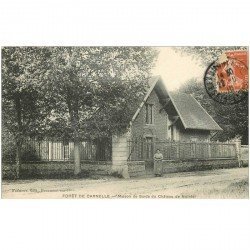 95 VIARMES. Forêt de Carnelle. Maison de Garde du Château de Nointel 1910