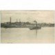 carte postale ancienne K. 95 ARGENTEUIL. La Distillerie et Cie des Bateaux Parisiens 1918