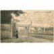 carte postale ancienne K. 95 ARGENTEUIL. Pont du Chemin de Fer 1904