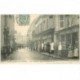 carte postale ancienne K. 95 BEAUMONT-SUR-OISE. Rue Haute de la Vallée 1905 Pâtisserie et Boucherie