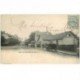 carte postale ancienne K. 95 SARCELLES-SAINT-BRICE. La Gare 1904