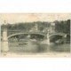 carte postale ancienne 94 LA VARENNE CHENNEVIERES. Le Pont 1908
