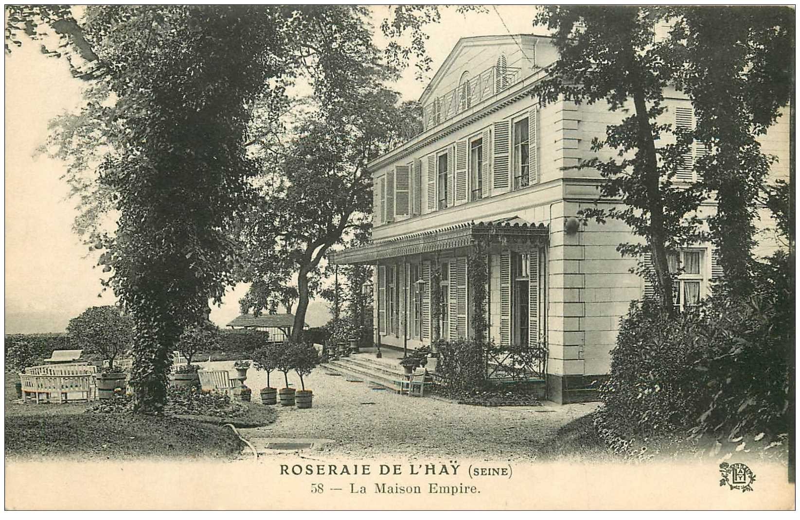 94 ROSERAIE DE L'HAY LES ROSES. La Maison Empire 1919