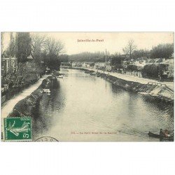 carte postale ancienne 94 JOINVILLE LE PONT. Le Petit Bras de la Marne