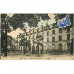 carte postale ancienne 94 IVRY SUR SEINE. L'Hospice l'Entrée