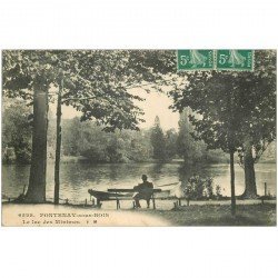 carte postale ancienne 94 FONTENAY SOUS BOIS. Le Lac des Minimes 1914