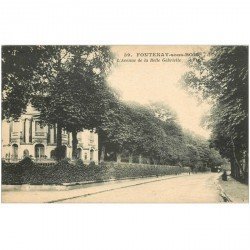 carte postale ancienne 94 FONTENAY SOUS BOIS. Avenue de la Belle Gabrielle