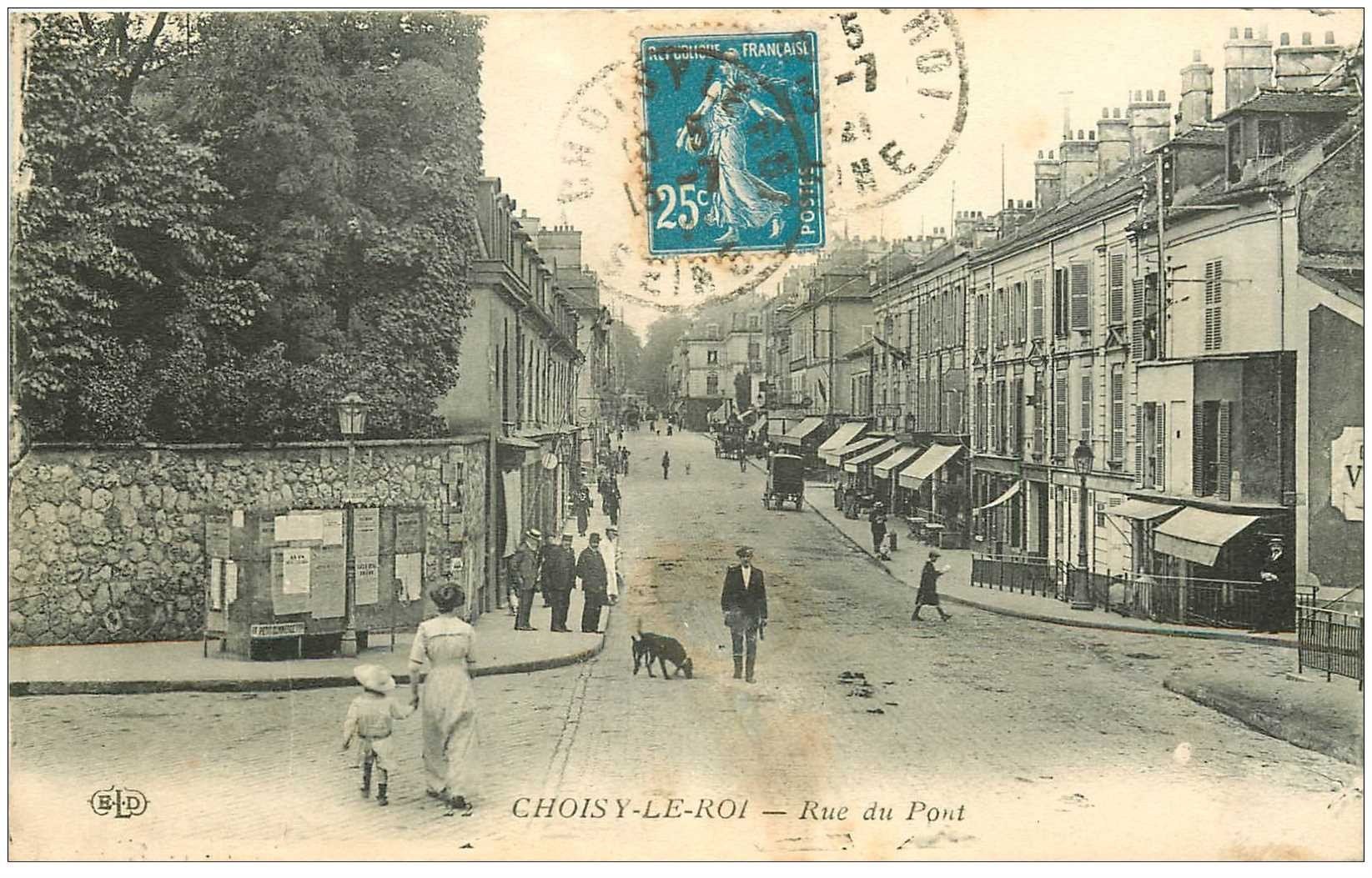 94 CHOISY LE ROI. Vespasiennes Rue du Pont 1921