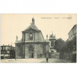carte postale ancienne 94 CHOISY LE ROI. L'Eglise