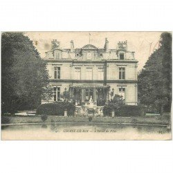 carte postale ancienne 94 CHOISY LE ROI. Hôtel de Ville vers 1918
