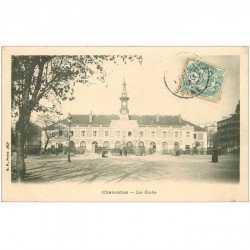 carte postale ancienne 94 CHARENTON LE PONT. Les Ecoles 1907
