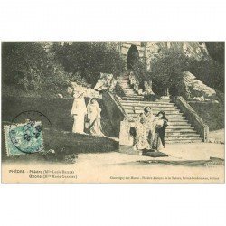 carte postale ancienne 94 CHAMPIGNY SUR MARNE. Phèdre au Théâtre Antique de la Nature 1906