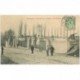 carte postale ancienne 94 CHAMPIGNY SUR MARNE. Monument de la Défense avec Militaires et Gardien vers 1904