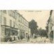 carte postale ancienne 94 CHAMPIGNY SUR MARNE. La Grande Rue 1909 Buvette, Tabac, Zinguerie Ciment volcanique, Auto Stelline...