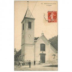 carte postale ancienne 94 BRY SUR MARNE. L'Eglise 1909
