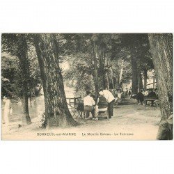 94 BONNEUIL SUR MARNE. Terrasse du Moulin Bateau