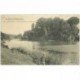 carte postale ancienne 94 BONNEUIL SUR MARNE. L'Ile du Moulin de Bonneuil avec Pêcheur