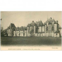 carte postale ancienne 94 BOISSY SAINT LEGER. Gros Bois Château du Prince de Wagram Parc