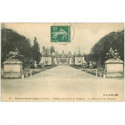 carte postale ancienne 94 BOISSY SAINT LEGER. Château du Prince de Wagram 1912