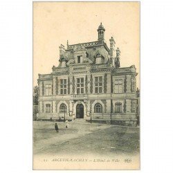 carte postale ancienne 94 ARCUEIL CACHAN. Hôtel de Ville