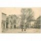 carte postale ancienne 94 ADAMVILLE. Le Théâtre 1903 Magasin chocolat Vinay et vespasiennes