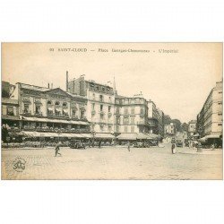 carte postale ancienne K. 92 SAINT-CLOUD. Dancing Restaurant l'Impérial Place Georges Clémenceau