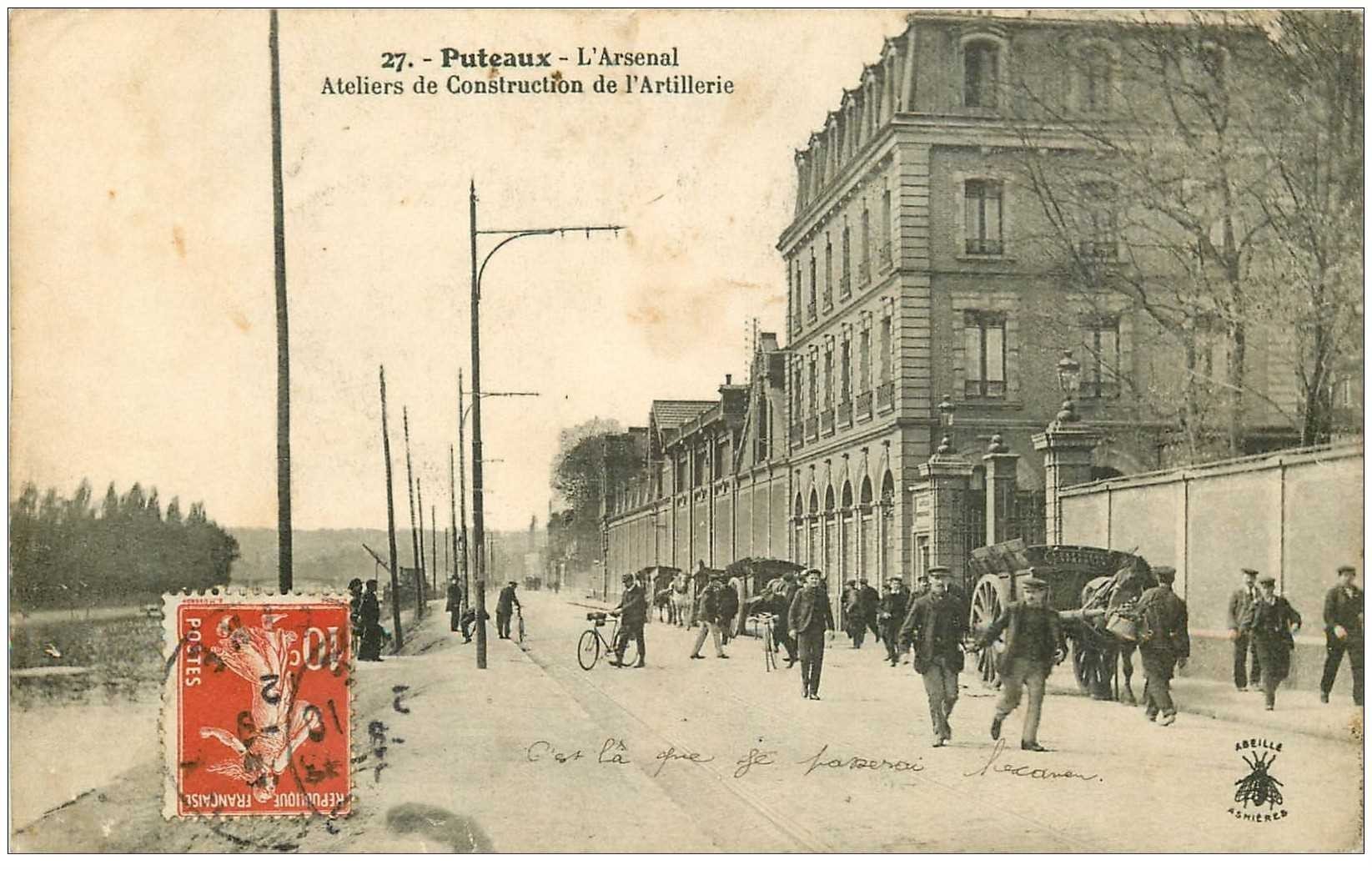 CPA 92 Puteaux – Eugène Et Juliette – Sauveteur De Puteaux Et Son équipage – 1900