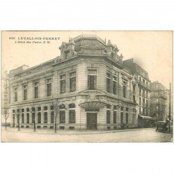 carte postale ancienne K. 92 LEVALLOIS-PERRET. Hôtel des Postes Télégraphes et Téléphones 1930