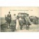 carte postale ancienne K. 92 LE PLESSIS ROBINSON. La Mariée et son Escorte sur des Anes