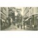 carte postale ancienne K. 92 BOIS-COLOMBES. La Rue de Colombes avec Facteur pour paiement des allocations