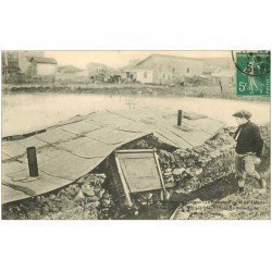 Inondation et Crue de 1910. ISSY-LES-MOULINEAUX 92. Maison écroulée