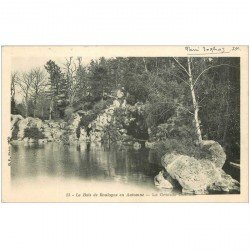 carte postale ancienne Carte Postale Pionnière vers 1900. 92 LE BOIS DE BOULOGNE 1903