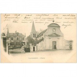 carte postale ancienne 92 VAUCRESSON. L'Eglise 1902