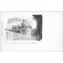 carte postale ancienne 92 VAUCRESSON. Grande Rue La Croix Blanche vers 1900