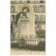 carte postale ancienne 92 SURESNES. Statue de Zola 1919