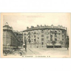 carte postale ancienne 92 SURESNES. Les Cités Jardins